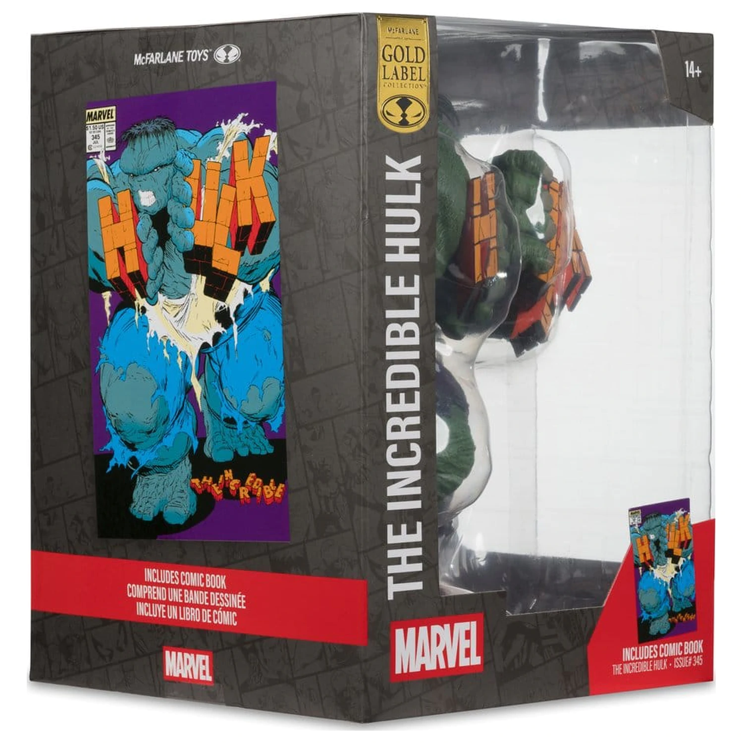 Marvel PVC Statue 1/6 Hulk (The Incredible Hulk #345) (Gold Label) product photo