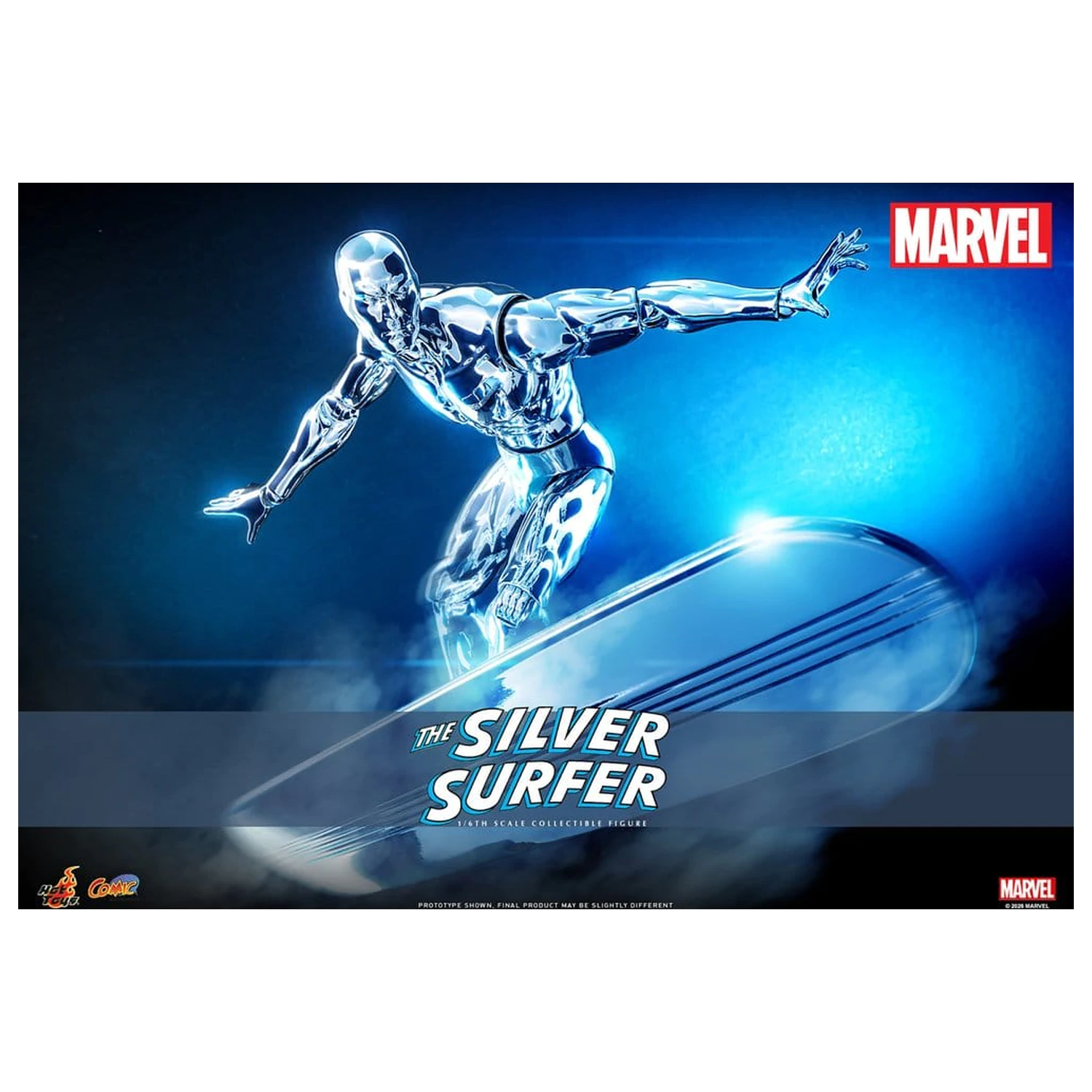 Marvel Action Figure 1/6 Silver Surfer 32 cm product photo