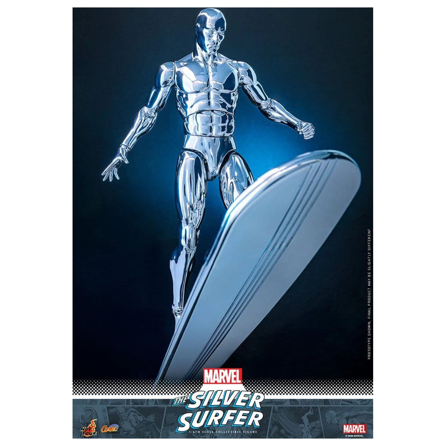 Marvel Action Figure 1/6 Silver Surfer 32 cm product photo