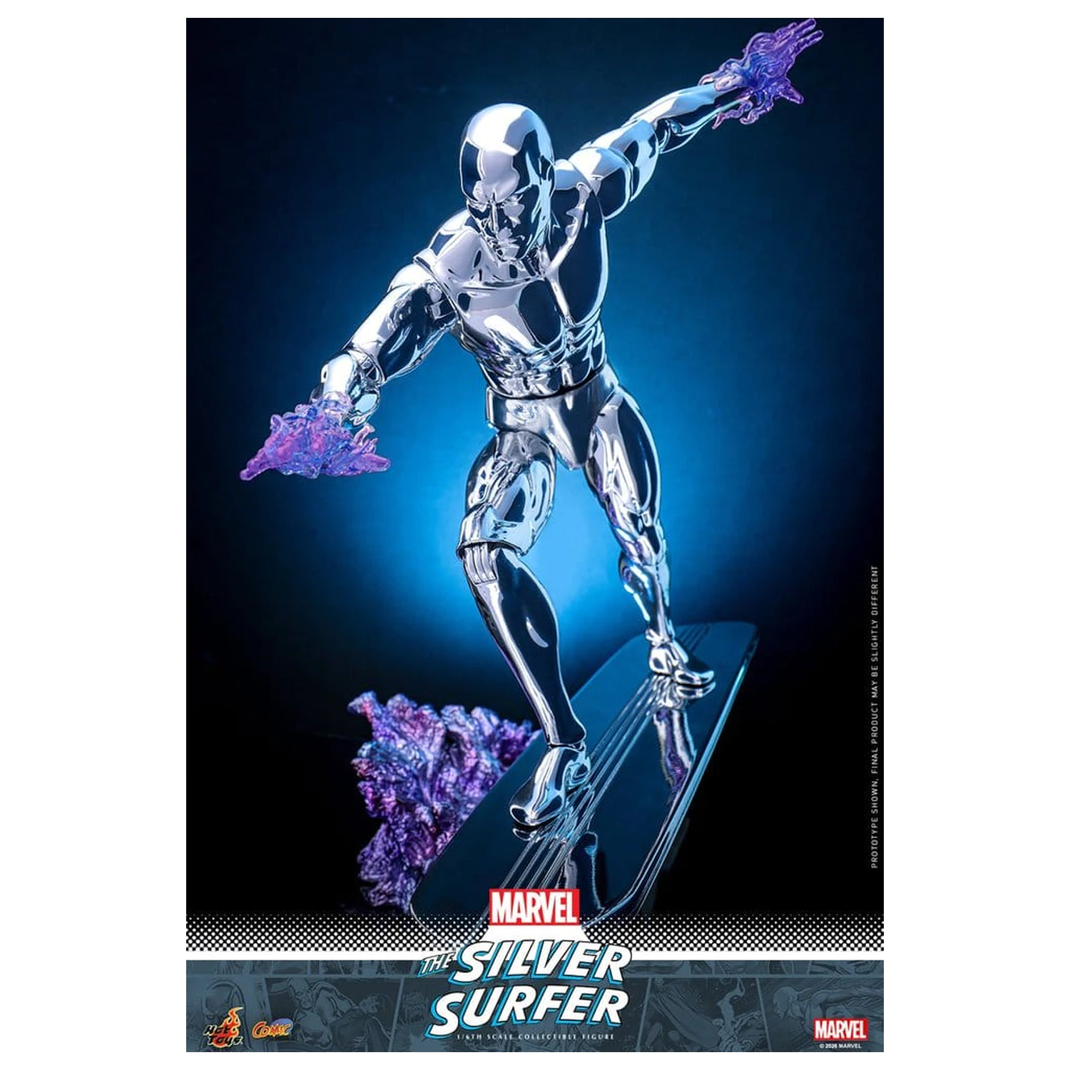 Marvel Action Figure 1/6 Silver Surfer 32 cm product photo