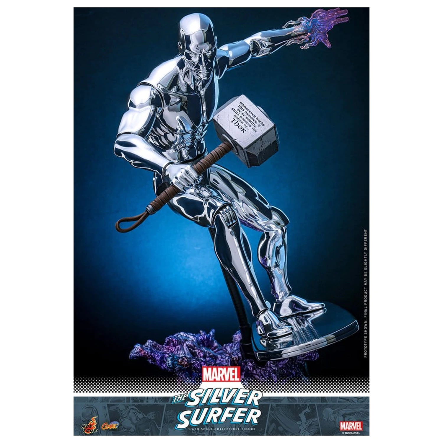 Marvel Action Figure 1/6 Silver Surfer 32 cm product photo