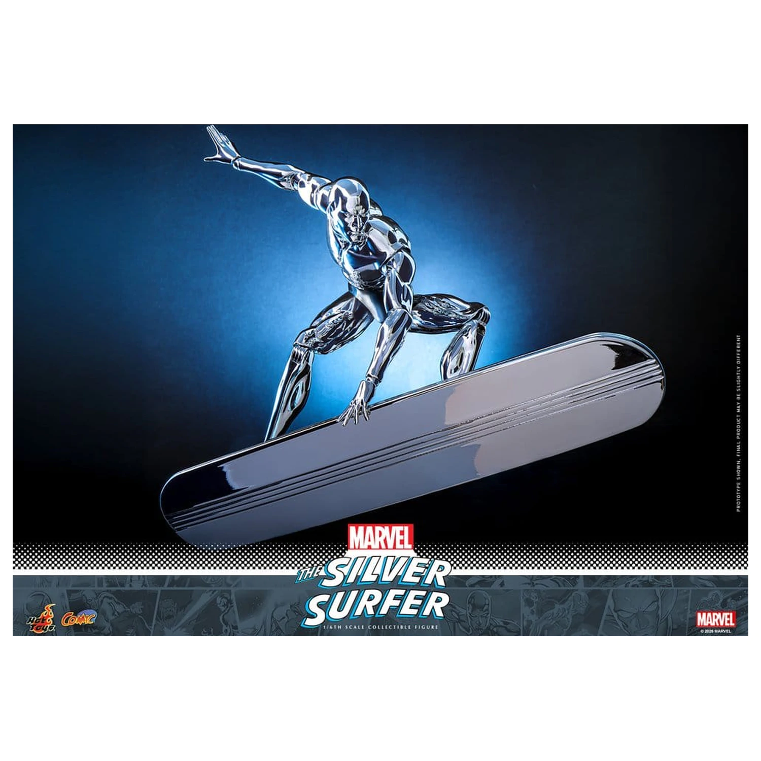 Marvel Action Figure 1/6 Silver Surfer 32 cm product photo