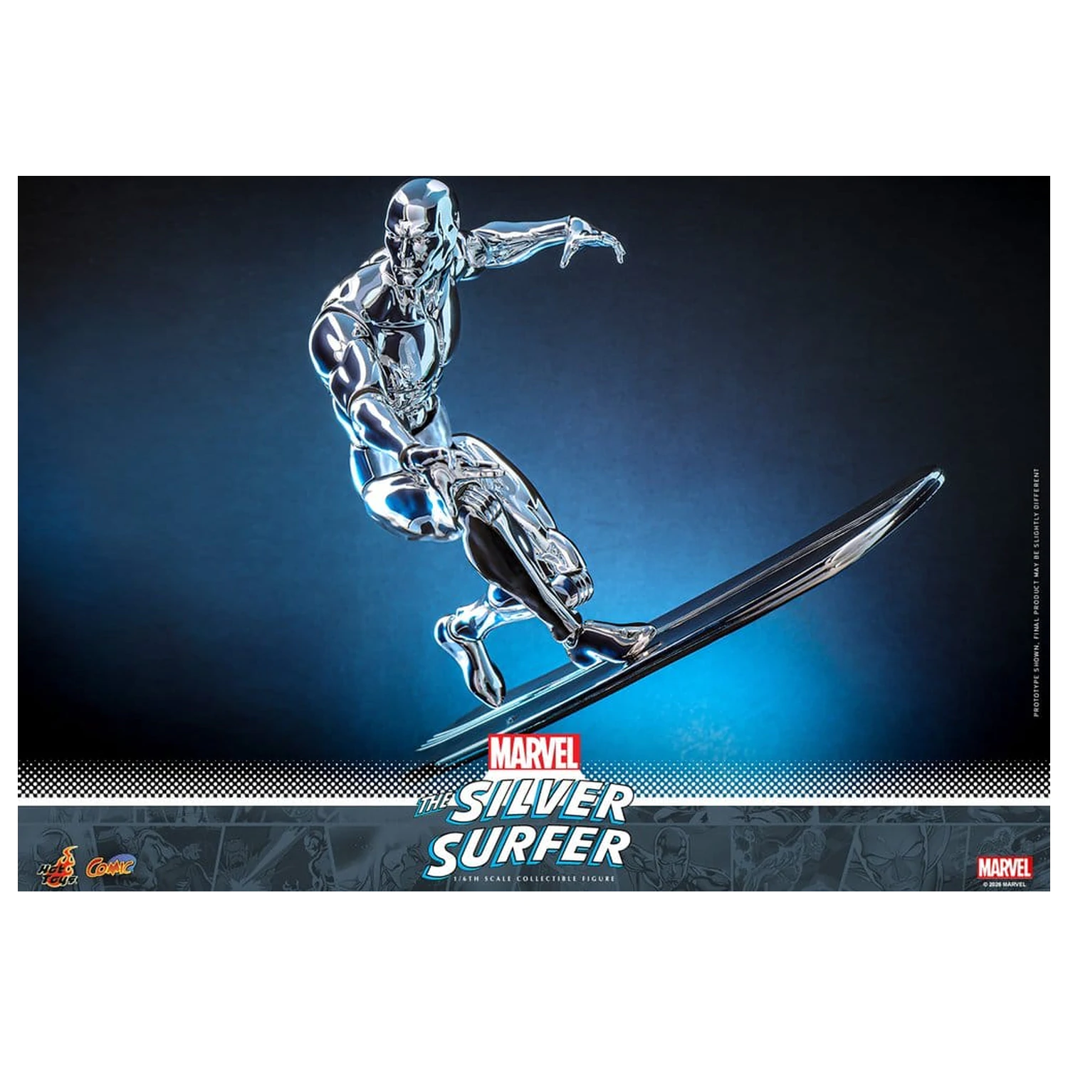 Marvel Action Figure 1/6 Silver Surfer 32 cm product photo