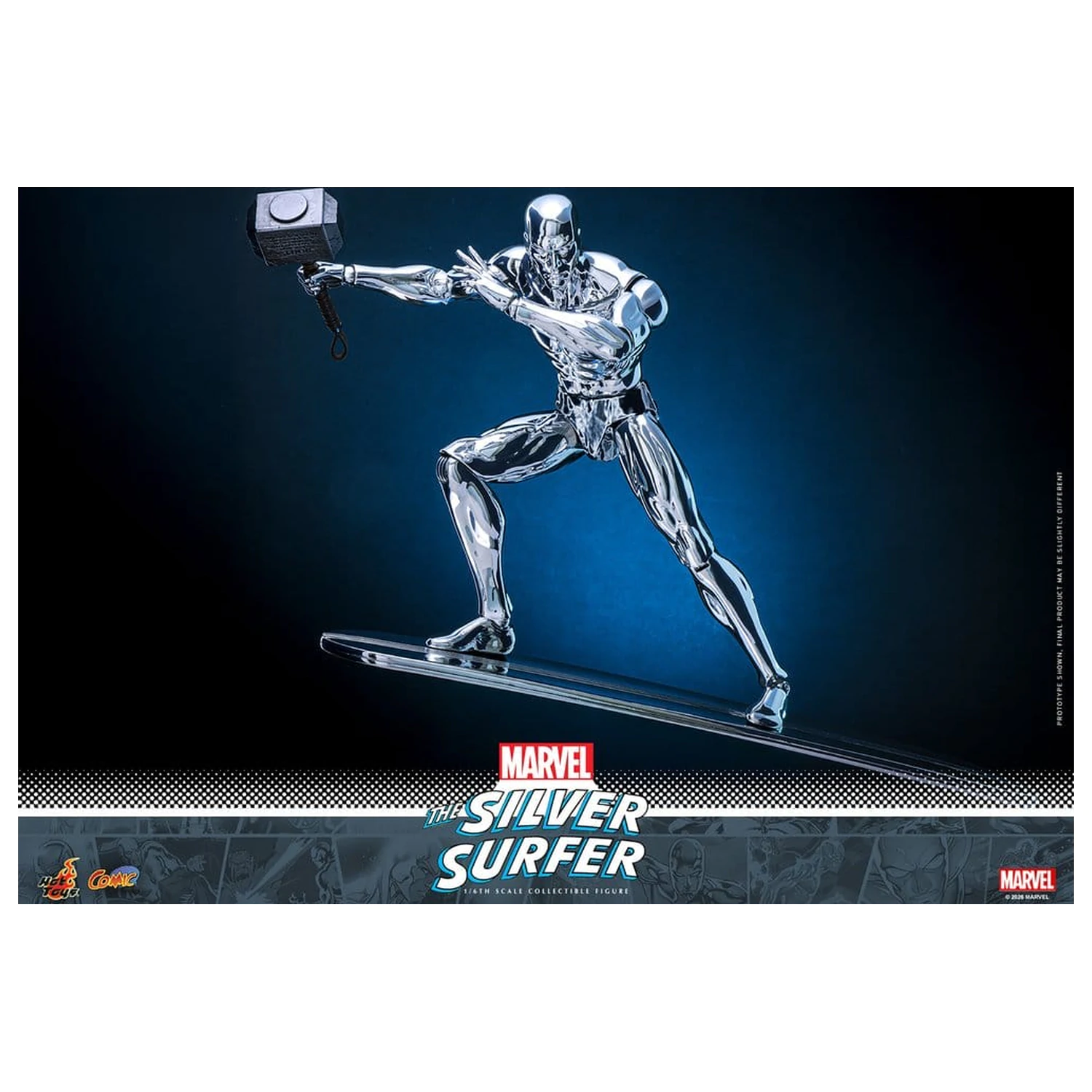 Marvel Action Figure 1/6 Silver Surfer 32 cm product photo