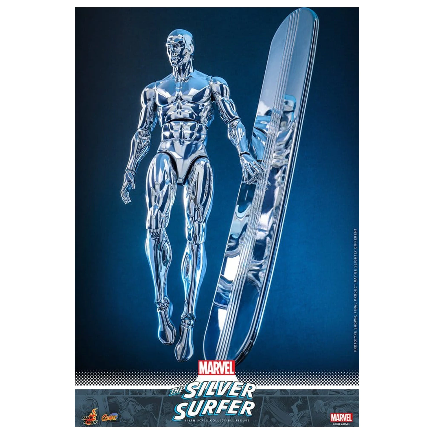 Marvel Action Figure 1/6 Silver Surfer 32 cm product photo