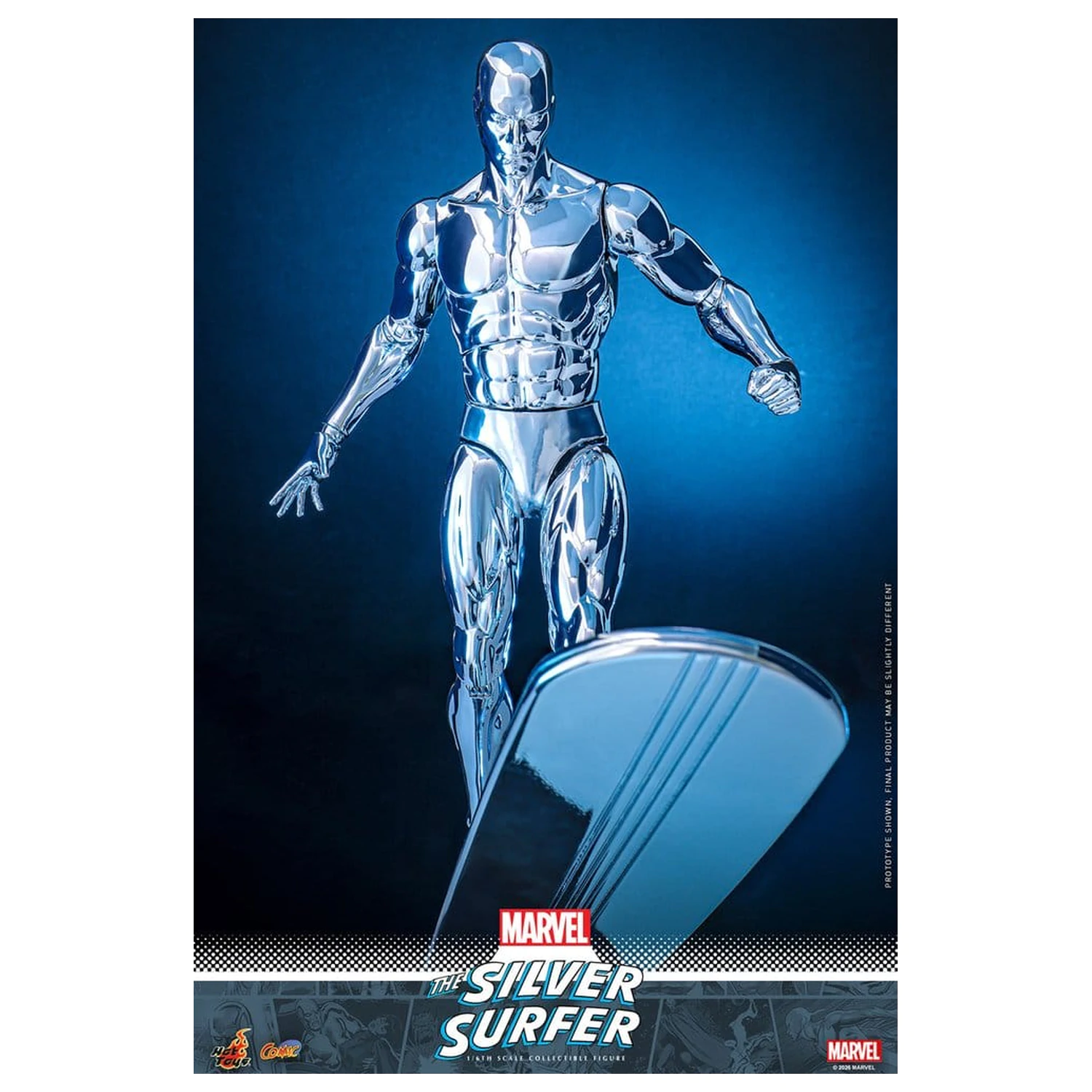 Marvel Action Figure 1/6 Silver Surfer 32 cm product photo