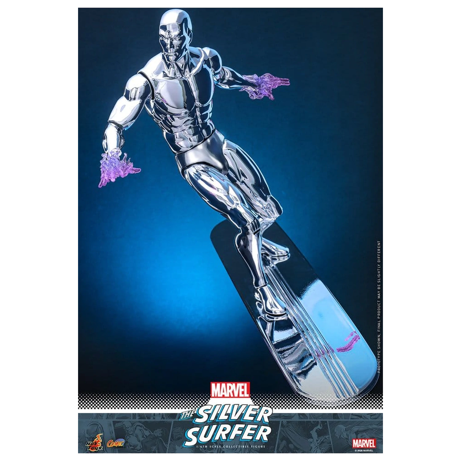 Marvel Action Figure 1/6 Silver Surfer 32 cm product photo
