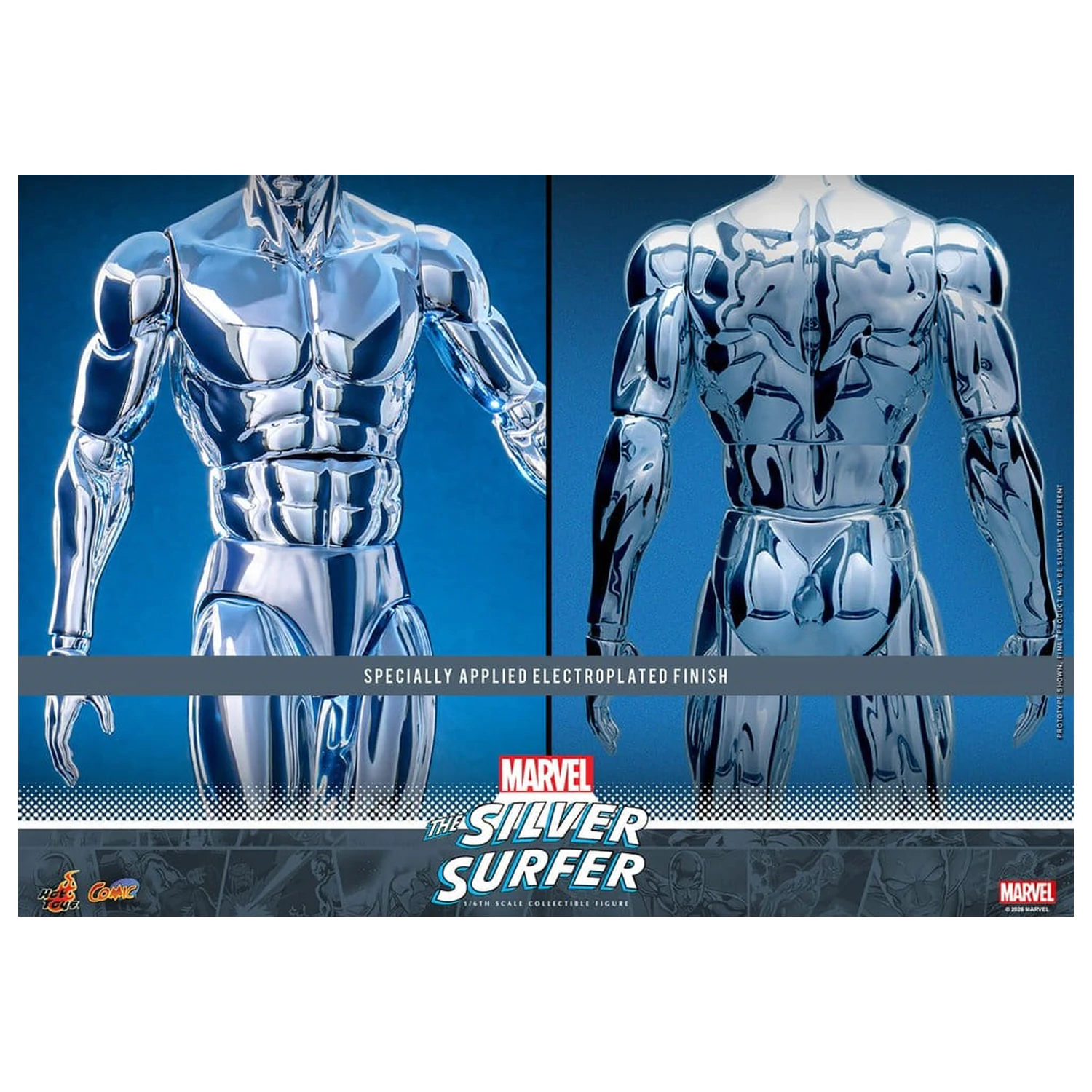 Marvel Action Figure 1/6 Silver Surfer 32 cm product photo