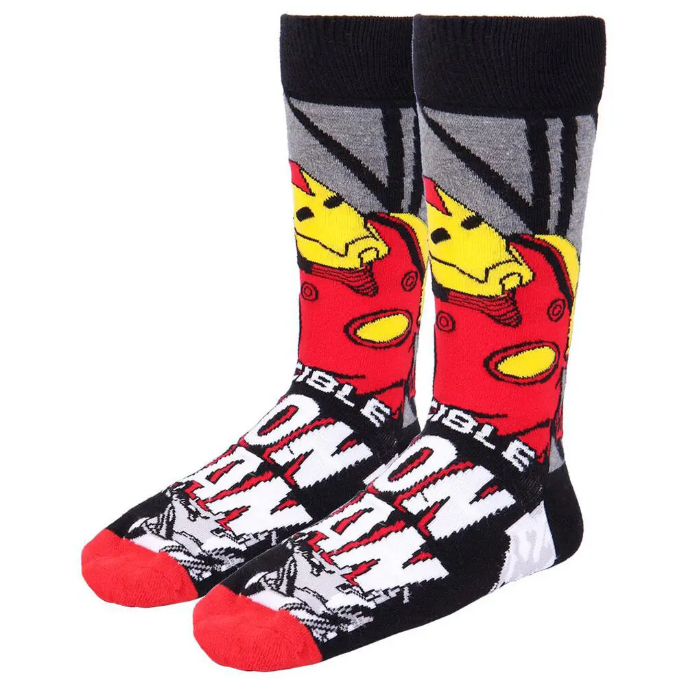 Marvel Socks 3-Pack Avengers 40-46 termékfotó