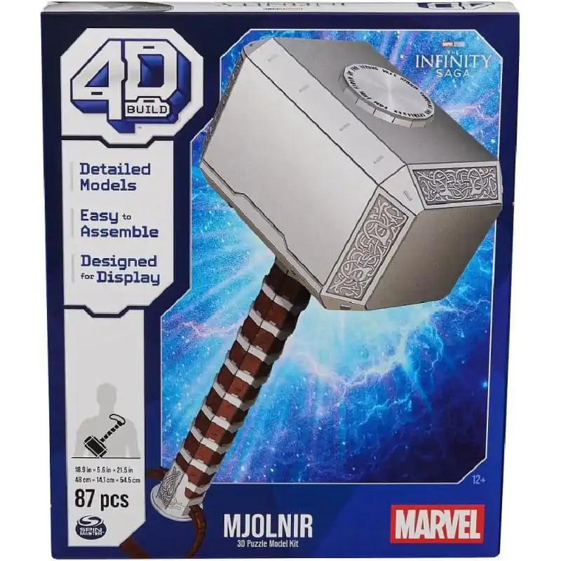 Marvel 4D Build - Thor Mjolnir Hammer 3D Puzzle termékfotó