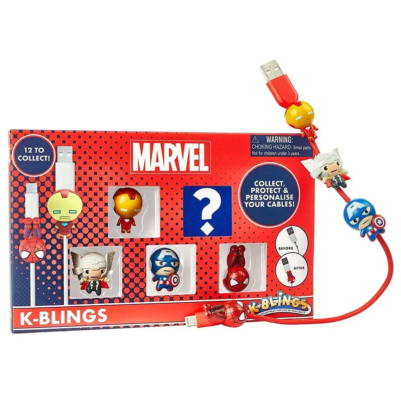 Marvel pack 5 K-Blings figures product photo