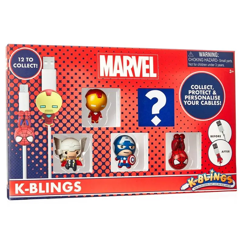 Marvel pack 5 K-Blings figures product photo
