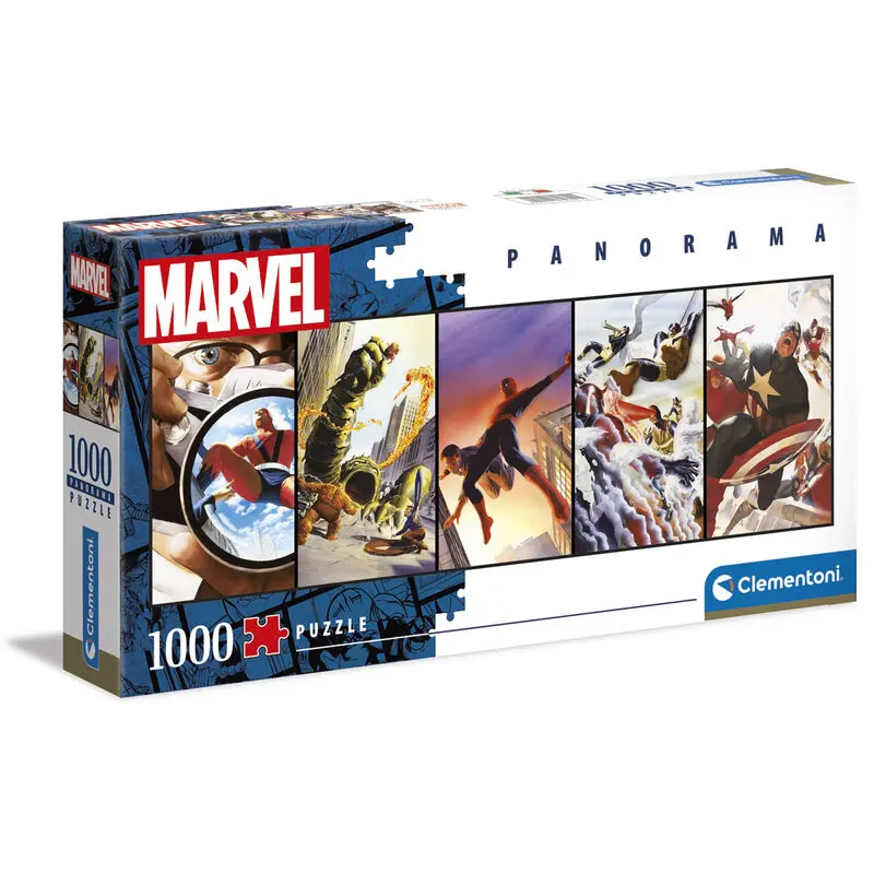 Marvel Comics Panorama Jigsaw Puzzle Panels (1000 pieces) product photo