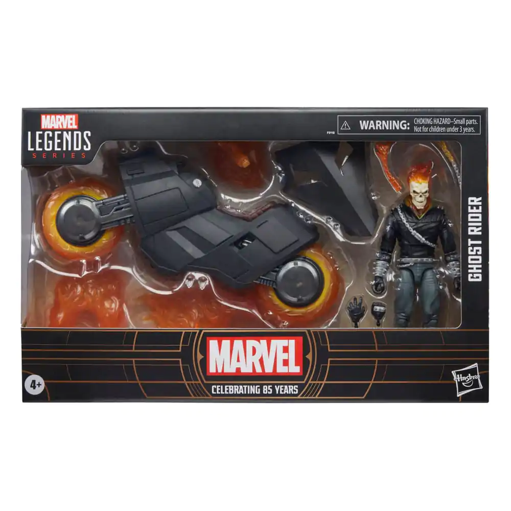 Marvel 85th Anniversary Marvel Legends Action Figure with Vehicle Ghost Rider 15 cm termékfotó