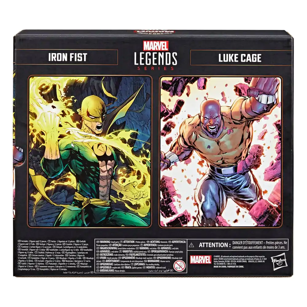 Marvel 85th Anniversary Marvel Legends Action Figure 2-Pack Iron Fist & Luke Cage 15 cm termékfotó