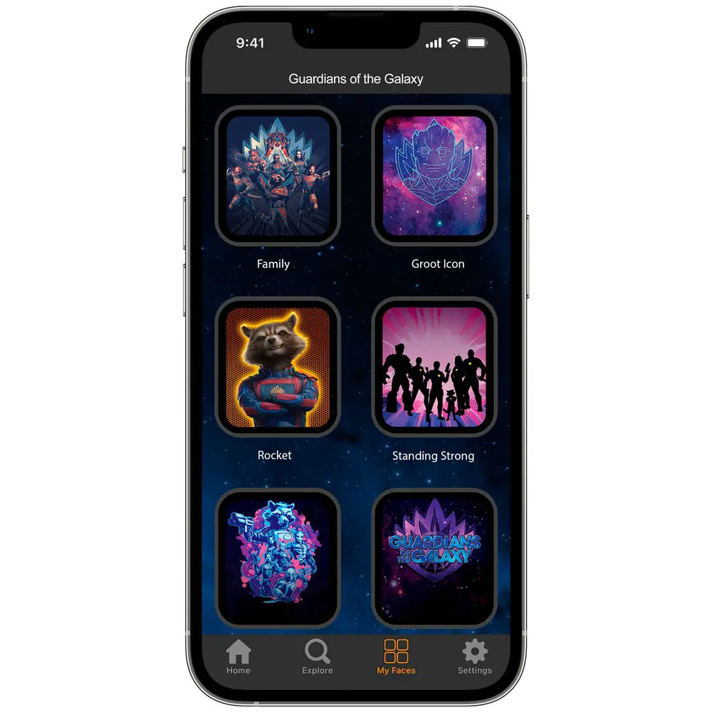 Guardians of the Galaxy Smartwatch-Wristband Sculpted Guardians Uniform product photo