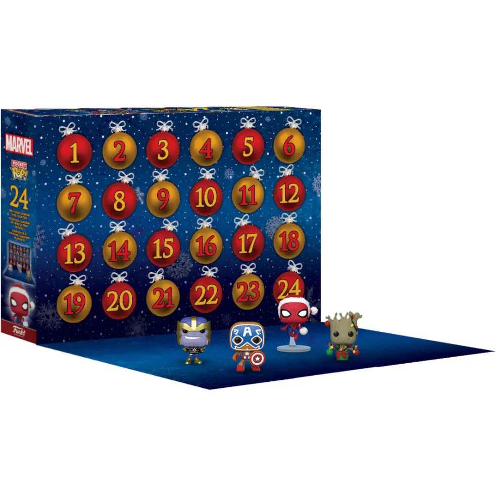 Marvel Pocket POP! Advent Calendar Marvel Holiday termékfotó