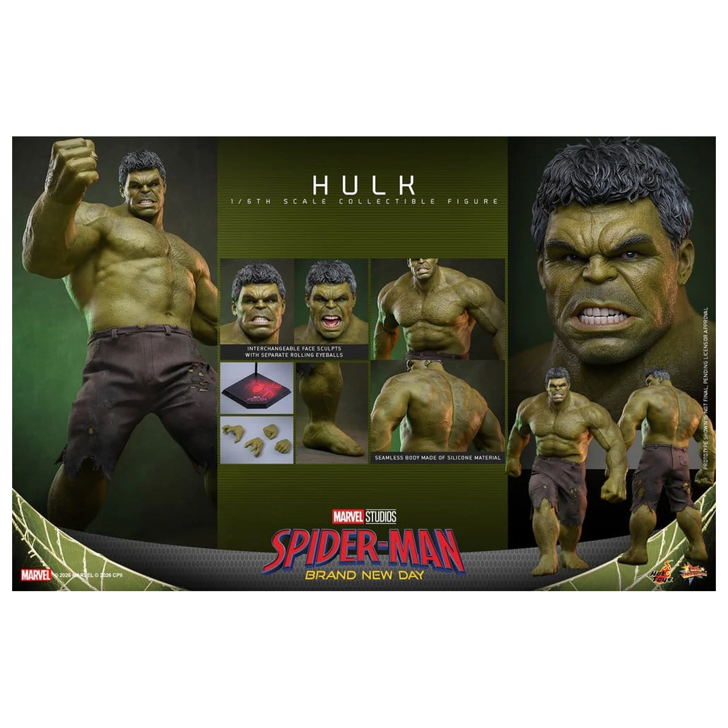 Marvel Action Figure 1/6 Hulk 51 cm product photo