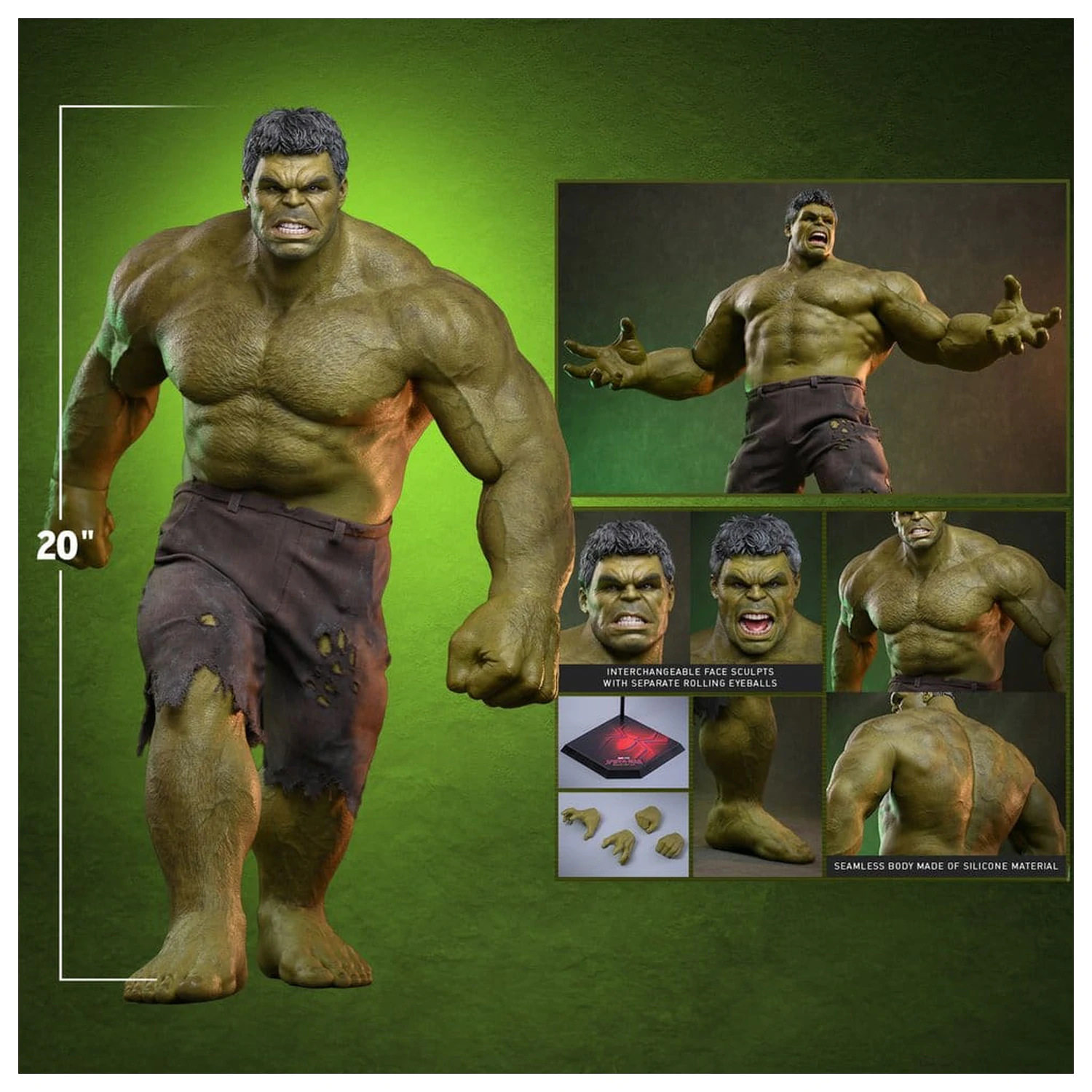 Marvel Action Figure 1/6 Hulk 51 cm product photo