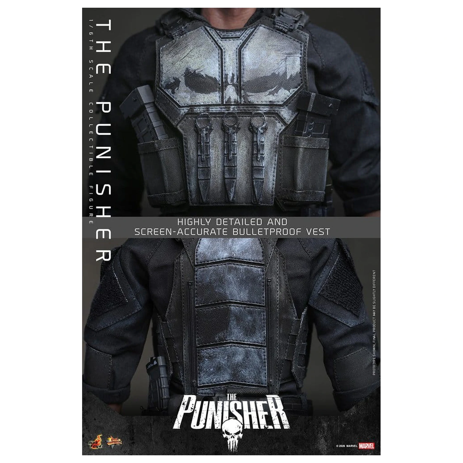 Marvel Action Figure 1/6 The Punisher 31 cm product photo