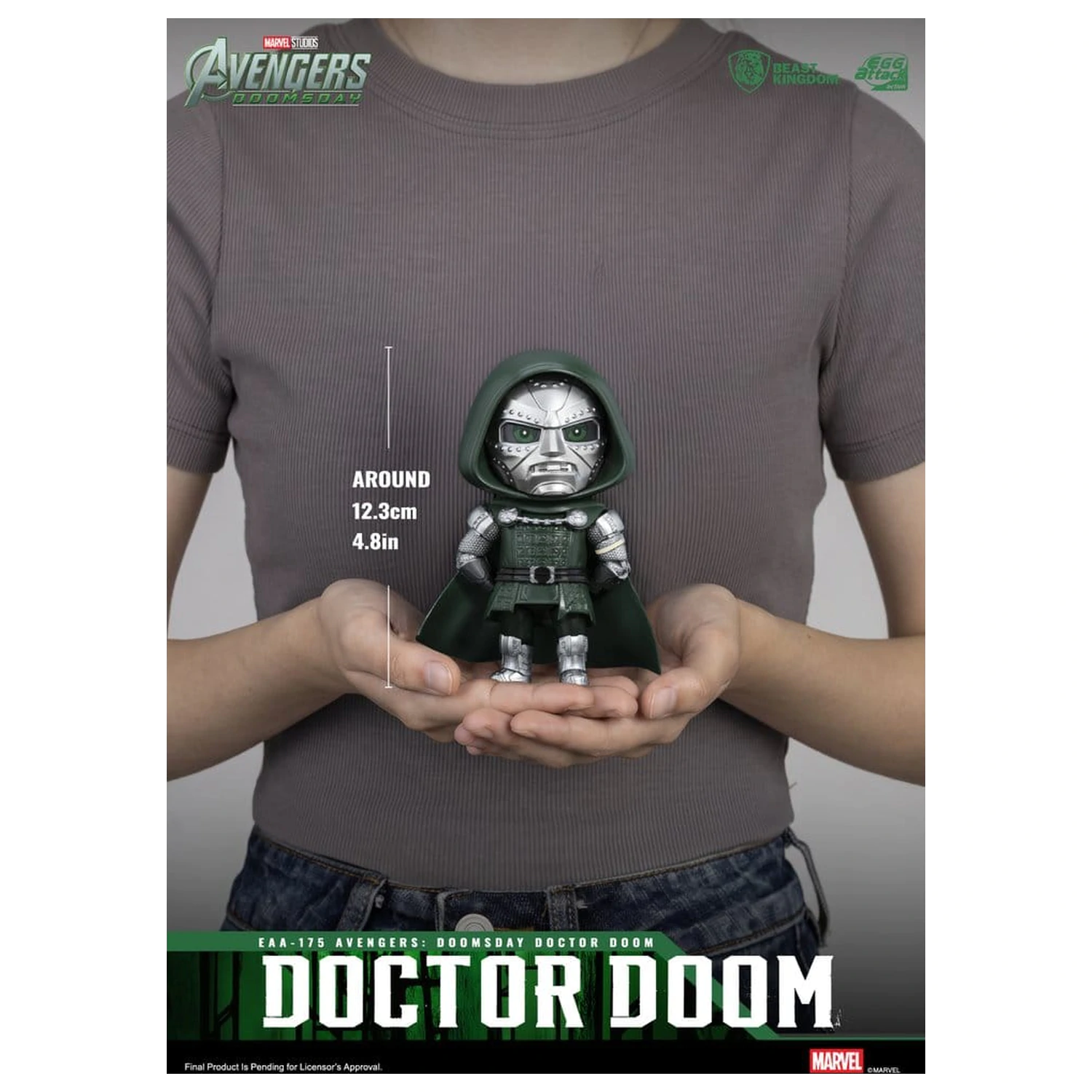 Marvel Action Figure Avengers: Doomsday Doctor Doom 12 cm product photo