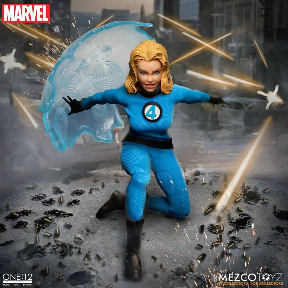 Marvel Action Figures 1/12 Fantastic Four Deluxe Steel Box Set 16 cm termékfotó