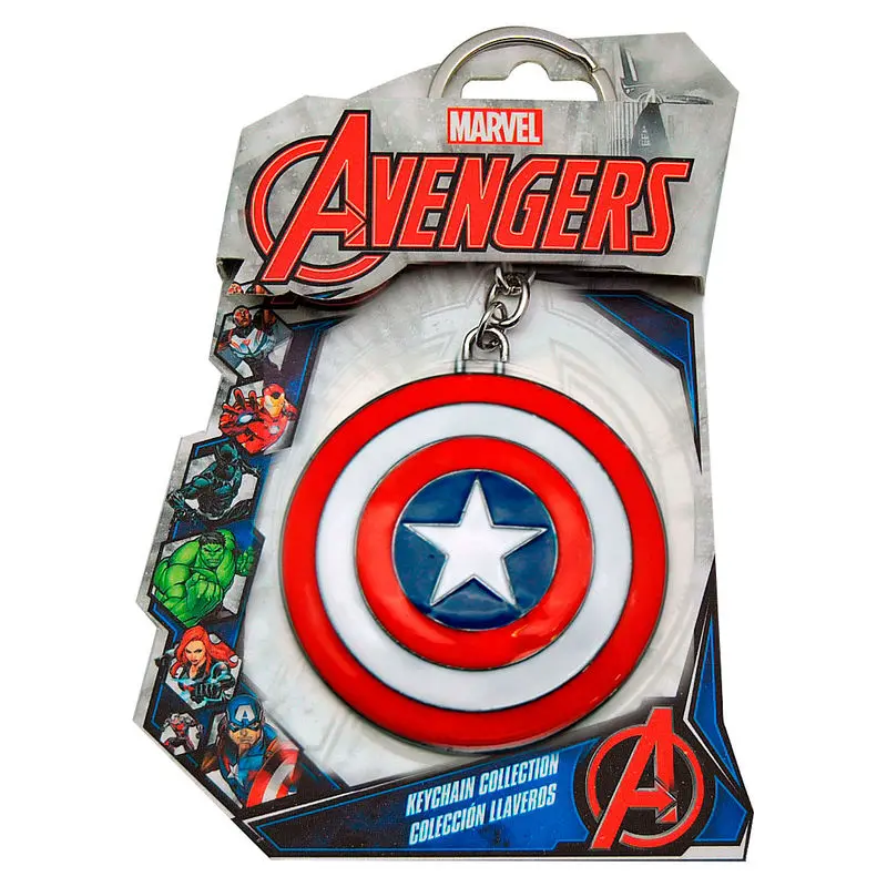 Marvel Captain America 3D keyring product photo