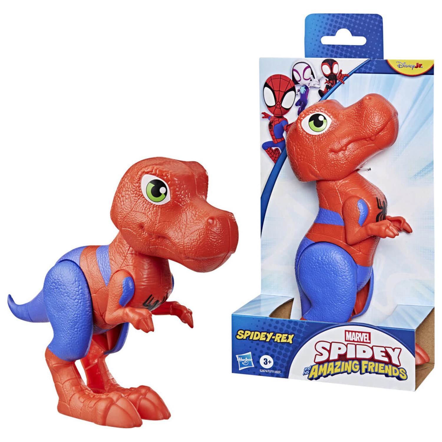 Marvel And His Awesome Friends Spidey Spidey-Rex figure 23cm product photo