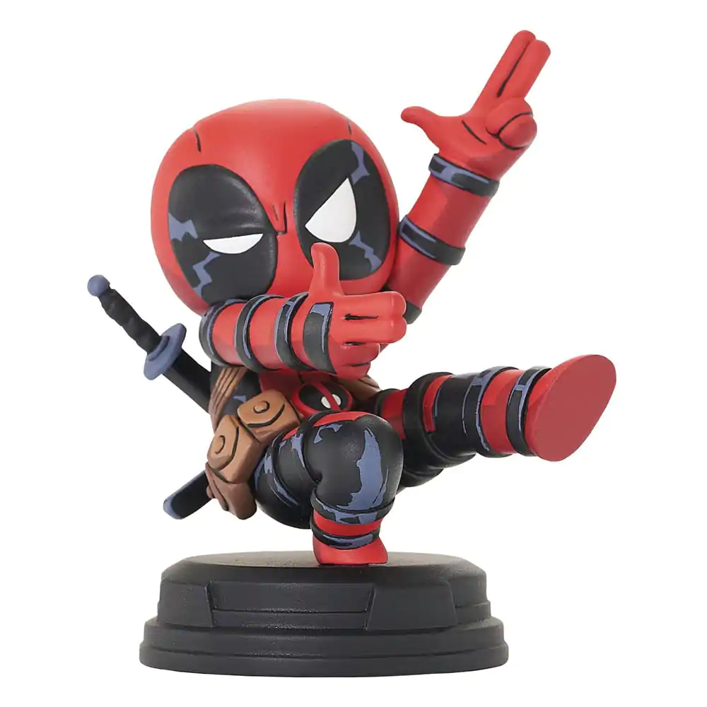 Marvel Animated Statue Deadpool (Finger Guns) 8 cm product photo