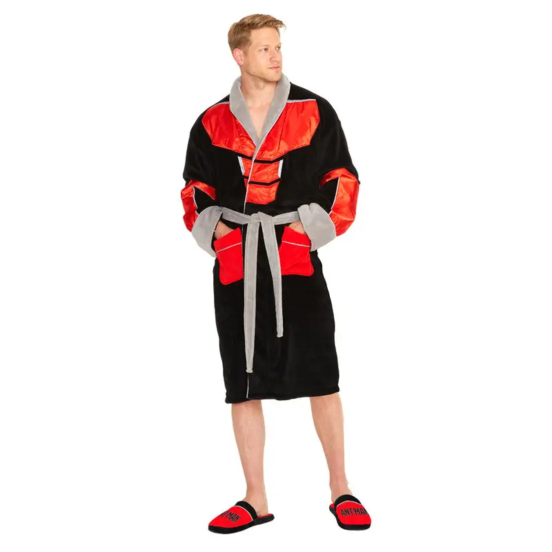 Marvel Ant Man mens fleece bathrobe product photo