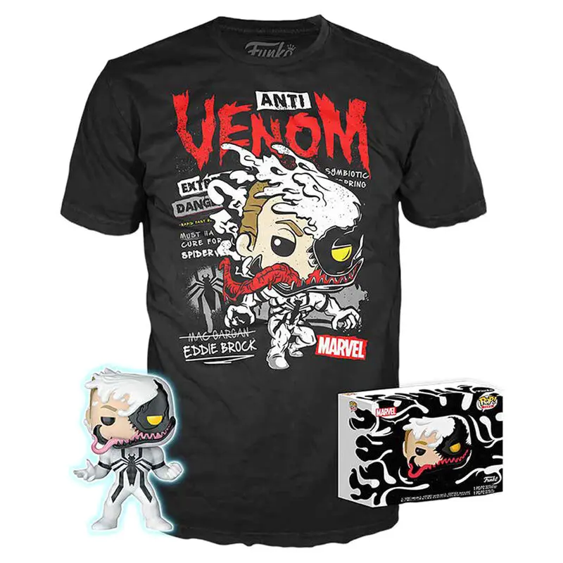 Marvel Anti-Venom figure & tee box product photo