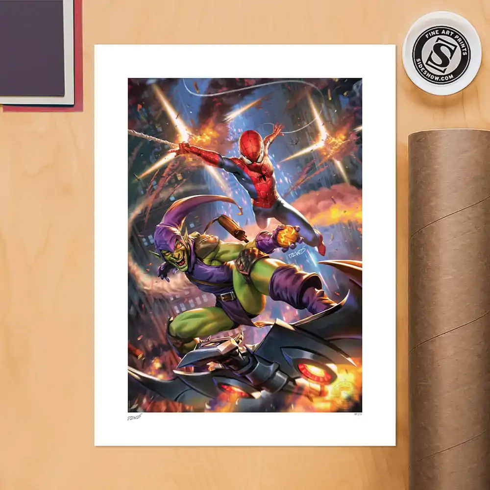 Marvel Art Print Amazing Spider-Man vs Green Goblin 46 x 61 cm - unframed product photo