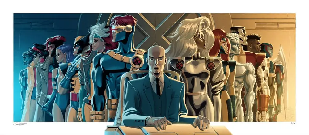 Marvel Art Print Charles Xavier and the X-Men 74 x 33 cm - unframed product photo