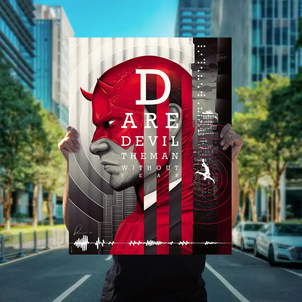 Marvel Art Print Daredevil: The Man Without Fear 46 x 61 cm - unframed product photo