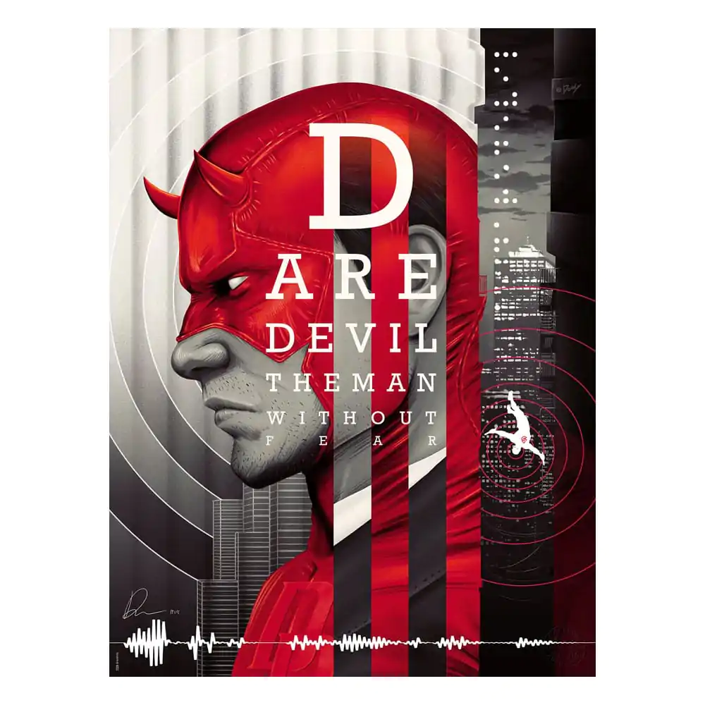 Marvel Art Print Daredevil: The Man Without Fear 46 x 61 cm - unframed product photo