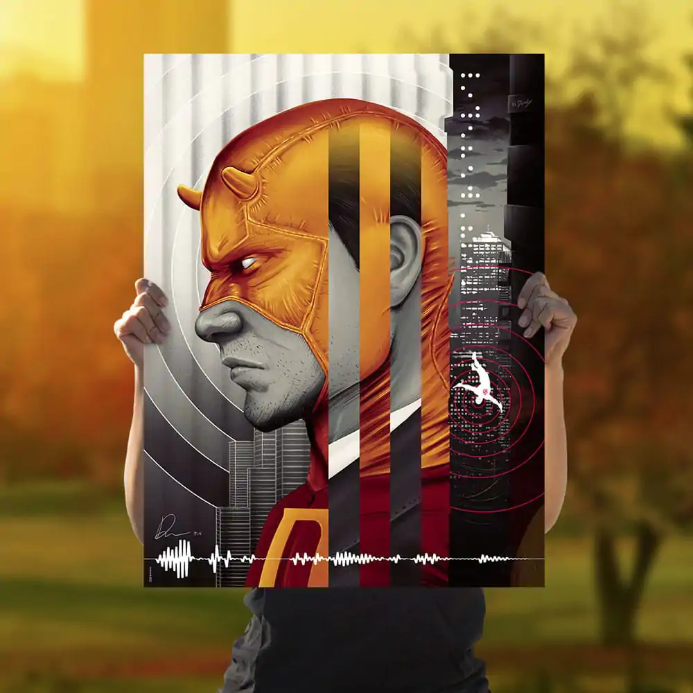 Marvel Art Print Daredevil: The Man Without Fear (Yellow Variant) 46 x 61 cm - unframed product photo