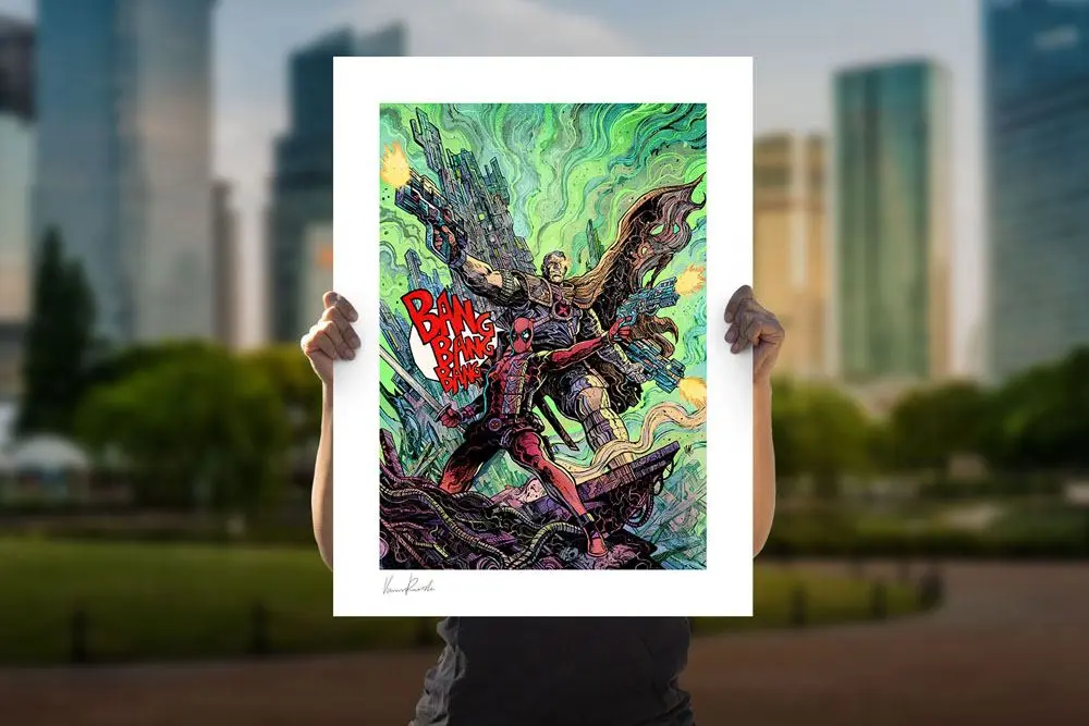 Marvel Art Print Deadpool &amp; Cable 46 x 61 cm - unframed product photo