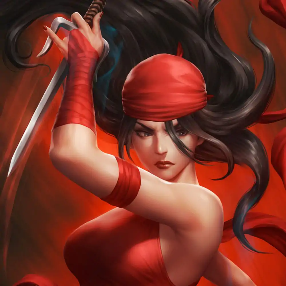 Marvel Art Print Elektra vs The Hand 46 x 61 cm - unframed product photo