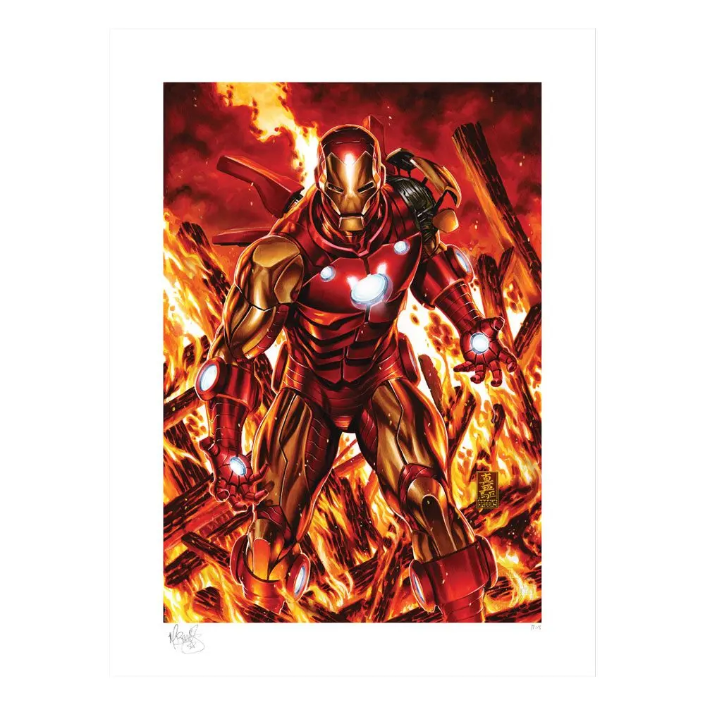 Marvel Art Print Iron Man 46 x 61 cm - unframed product photo