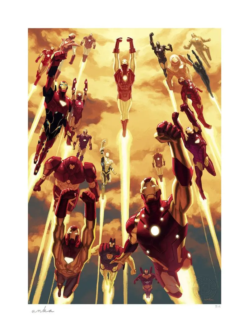 Marvel Art Print Iron Man Legacy 46 x 61 cm - unframed product photo