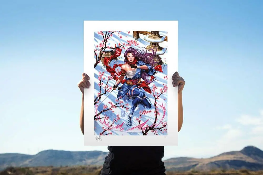 Marvel Art Print Psylocke Demon Days: X-Men 46 x 61 cm - unframed product photo