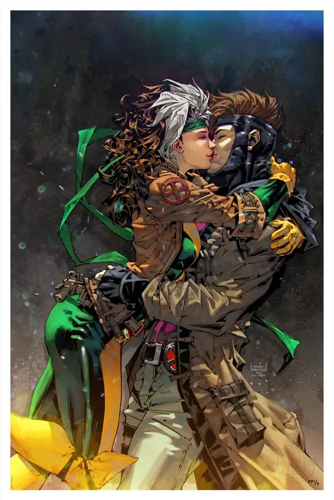 Marvel Art Print Rogue &amp; Gambit 41 x 61 cm - unframed product photo