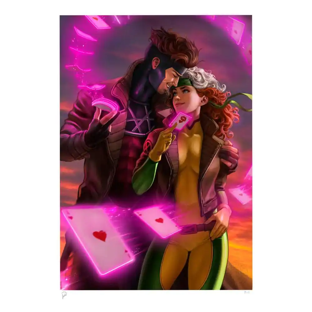 Marvel Art Print Rogue & Gambit 46 x 61 cm - unframed product photo