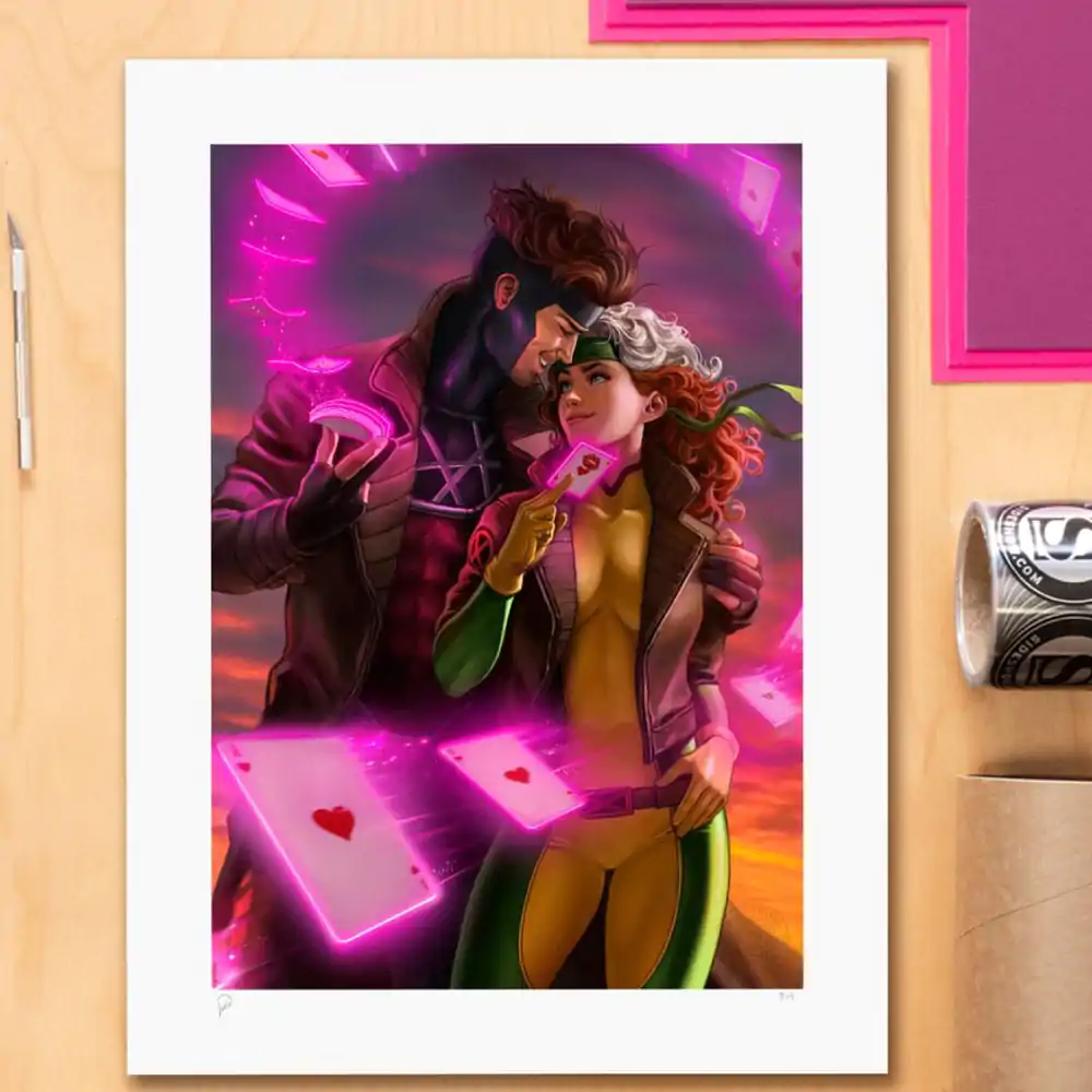 Marvel Art Print Rogue & Gambit 46 x 61 cm - unframed product photo