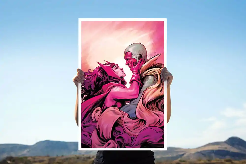 Marvel Art Print Scarlet Witch &amp; Vision 41 x 61 cm - unframed product photo