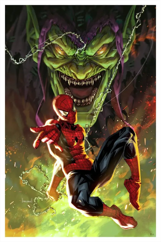 Marvel Art Print Spider-Man vs Green Goblin 41 x 61 cm - unframed product photo