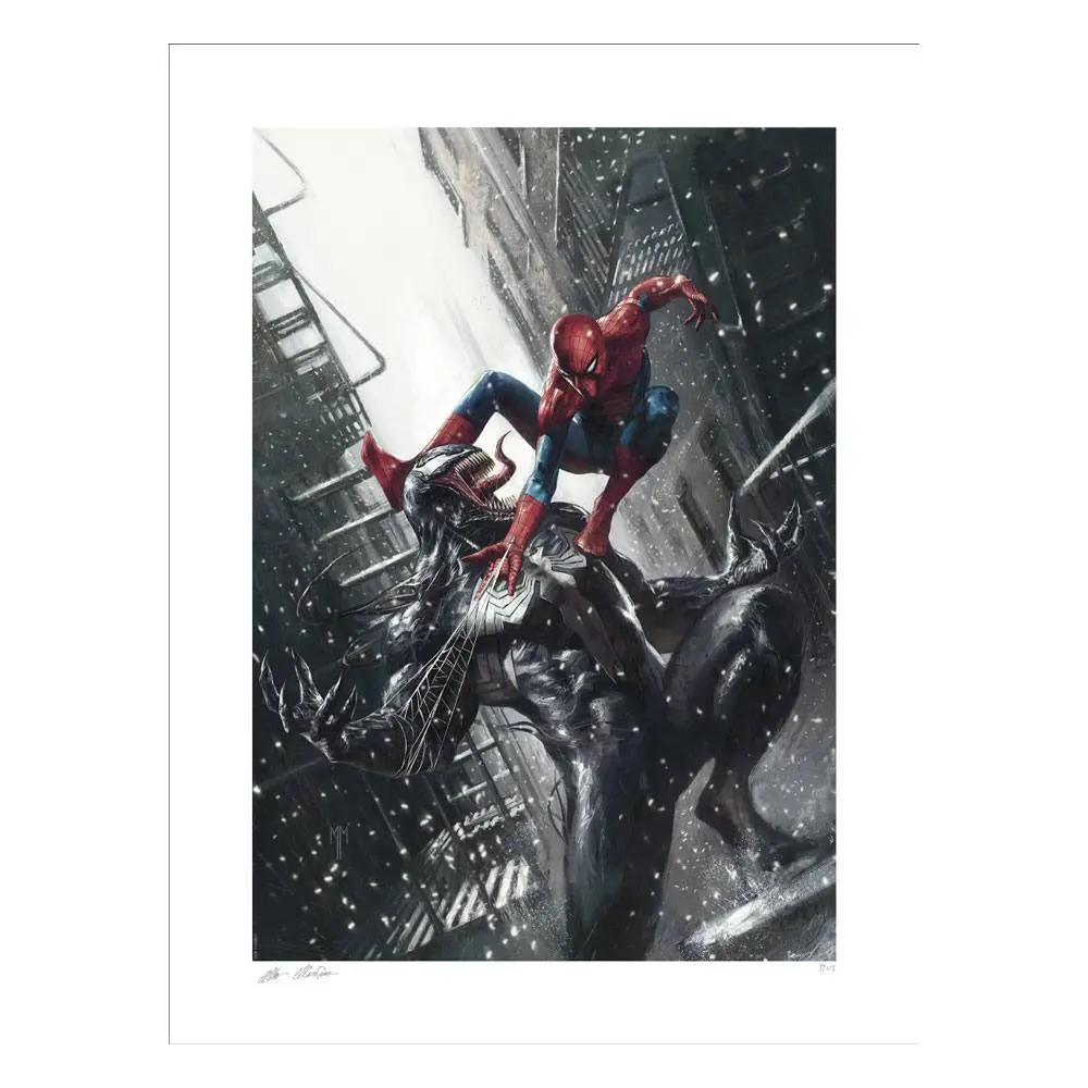 Marvel Art Print Spider-Man vs Venom 46 x 61 cm - unframed product photo