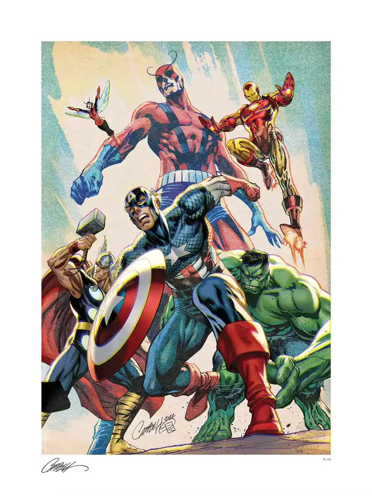 Marvel Art Print The Avengers 46 x 61 cm - unframed termékfotó