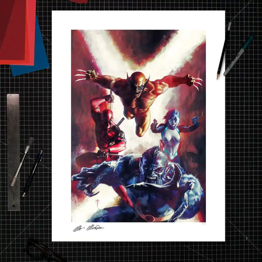 Marvel Art Print The X-Force 46 x 61 cm - unframed product photo