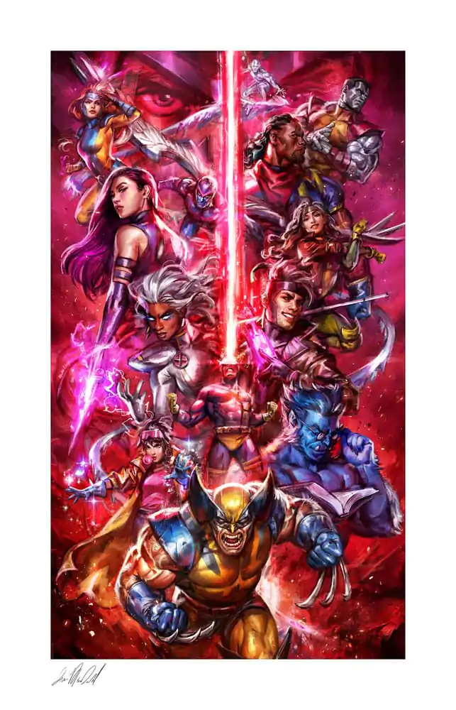 Marvel Art Print The X-Men vs Magneto 46 x 71 cm - unframed termékfotó